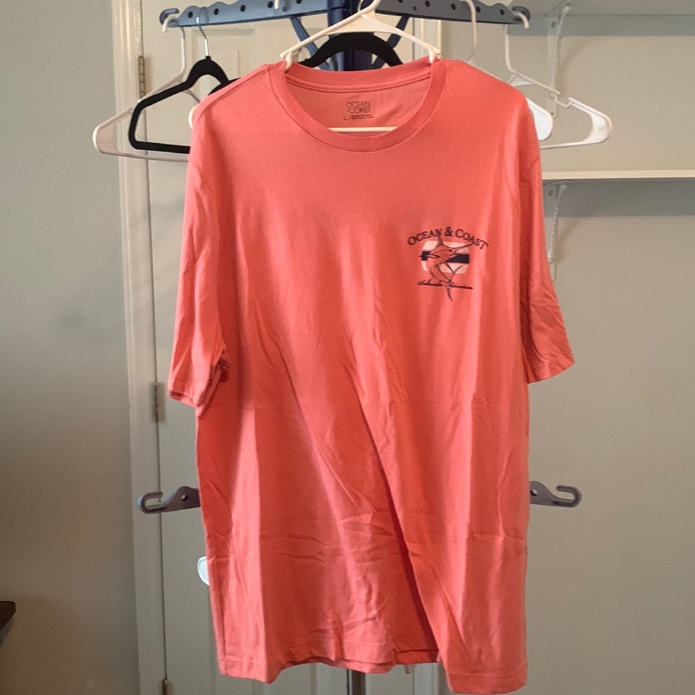 Mens L Ocean & Coast T-shirt GUC